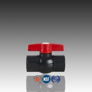 PVC schroefdraad kogelventiel DIN Standaard BSPT -draad