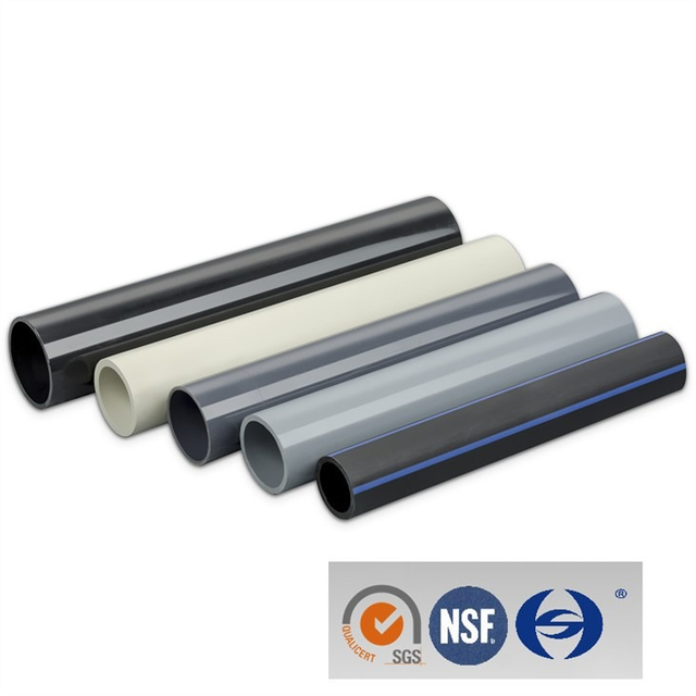 Couleur de gris PVC PIPE SCH 80, ASTM D1785 Schedule 80 PVC 1120 Standard