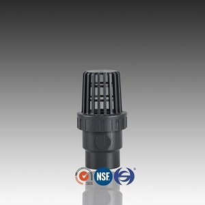 PVC Single Union Bottom Valve 1.0Mpa DIN Standard