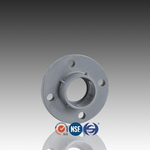 SCH 80 CPVC एक टुकड़ा प्लास्टिक निकला हुआ किनारा