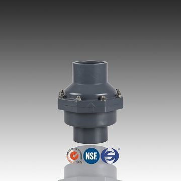 صمام فحص التأرجح PVC 1.0Mpa DIN قياسي