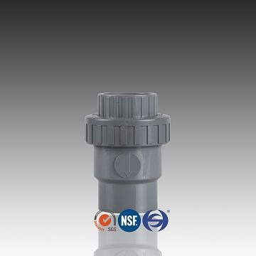 CPVCシングルユニオンチェックバルブ1.0MPA DIN標準