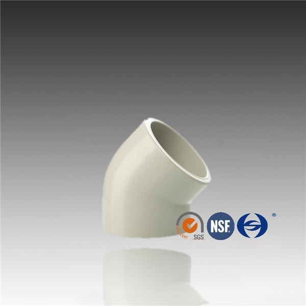 PPHソケットフュージョンエルボ45度