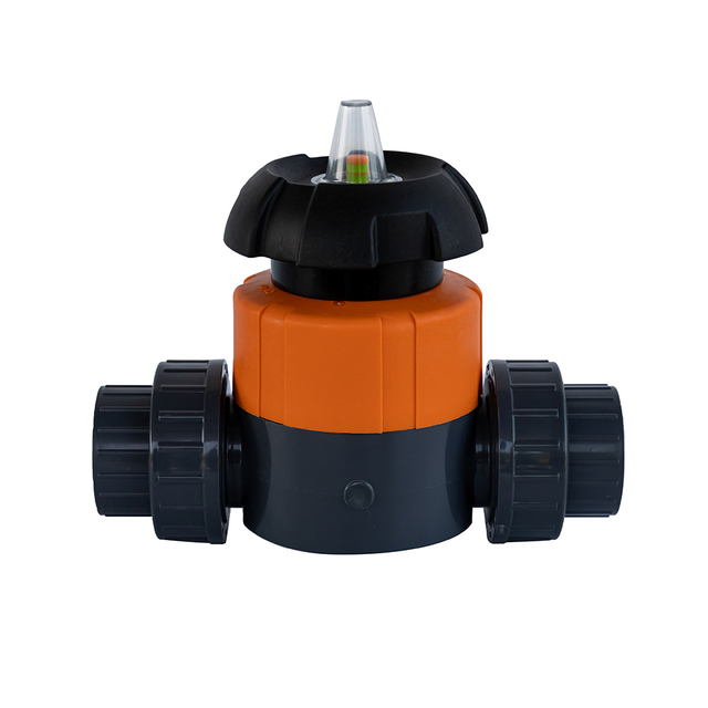 V&aacute;lvula de diafragma de PVC True Union Jin/DIN/ASTM est&aacute;ndar