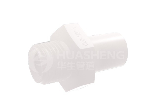 Adaptador masculino PVDF de fusão Butt