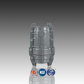  Відремонтована муфта з ПВХ, ремонт трубних фітингів