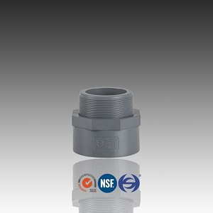 NPT型CPVCオスカップリングアダプター、管継手