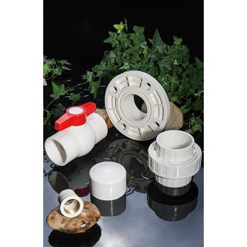 Customized PVC White Fitting From PVC Manufactuer