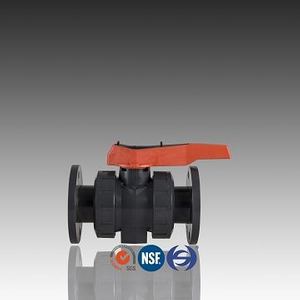 PVC Flense Ball Valve Din Astm Standard Manual
