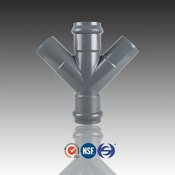 PVX Lateral Cross 4Way Tee