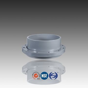 PVC Δύο τεμάχια φλάντζα, Vanstone χαλαρά PN10 για παροχή νερού