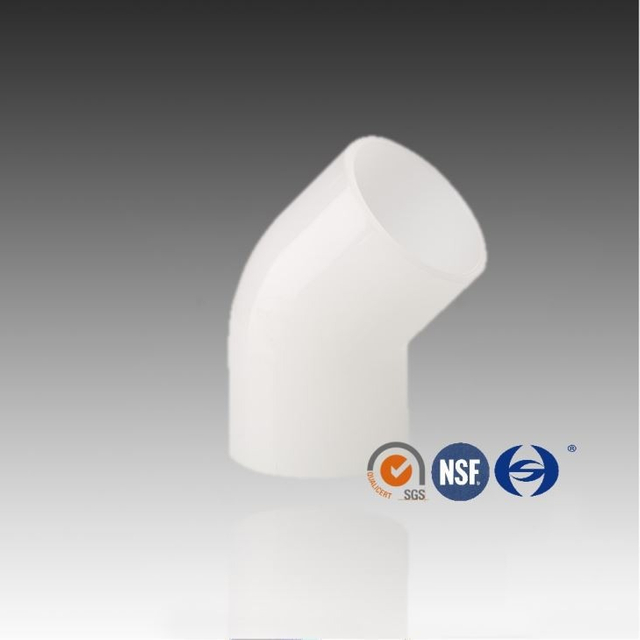 सकेट फ्युजन PVDF 45 डिग्री कुहिनो