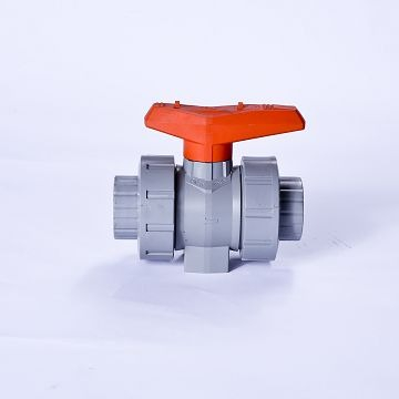 CPVC Berulir Bola Union True Valve Grey Specification DIN ASTM Standard Manual