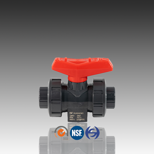 PVC Socket True Union Ball Valve Para sa Supply ng Tubig
